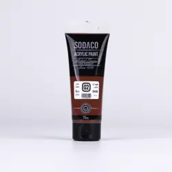 اکریلیک تیوب 75 میل قهوه ای روشن 