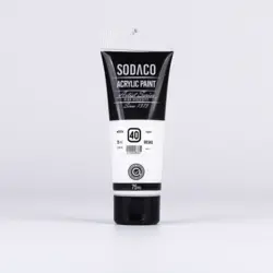 اکریلیک تیوب 75 میل سفید