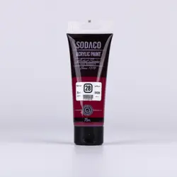 اکریلیک تیوب 75 میل سرخابی