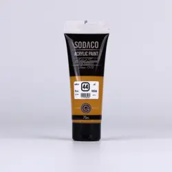 اکریلیک تیوب 75 میل خردلی 