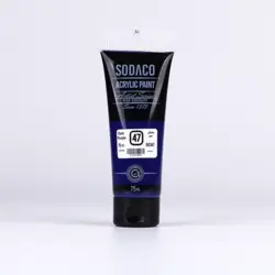 اکریلیک تیوب 75 میل بنفش سیر 