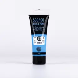 اکریلیک تیوب 75 میل آبی روشن