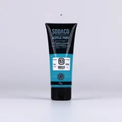 اکریلیک تیوب 75 میل فیروزه ای 