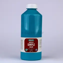 اکریلیک ساده کیلو فیروزه‌ای