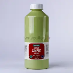 اکریلیک ساده کیلو سبز سدری