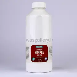 اکریلیک ساده کیلو سفید 