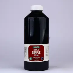 اکریلیک ساده کیلو مشکی 