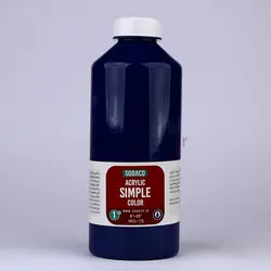 اکریلیک ساده کیلو سورمه ای 