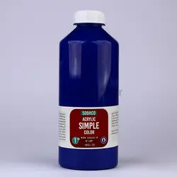 اکریلیک ساده کیلو آبی