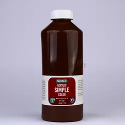 اکریلیک ساده کیلو قهوه ای روشن 