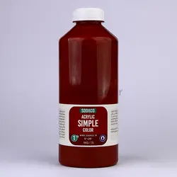 اکریلیک ساده کیلو زرشکی 