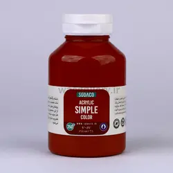 اکریلیک ساده 250 میل رداکسید 