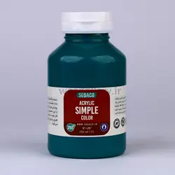 اکریلیک ساده 250 میل فیروزه ای مسجدی 