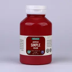 اکریلیک ساده 250 میل سرخابی 