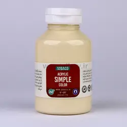 اکریلیک ساده 250 میل کرم