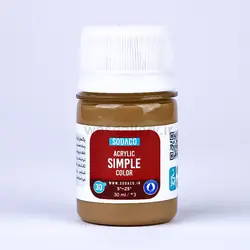 اکریلیک ساده 30 میل نسکافه ای 