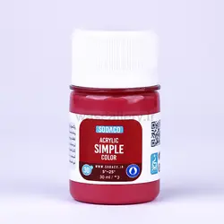 اکریلیک ساده 30 میل سرخابی