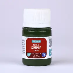 اکریلیک ساده 30 میل یشمی