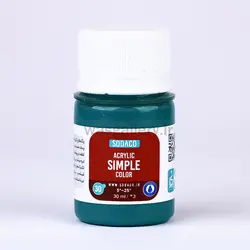 اکریلیک ساده 30 میل فیروزه ای مسجدی