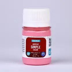 اکریلیک ساده 30میل صورتی 