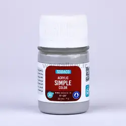 اکریلیک ساده 30میل طوسی