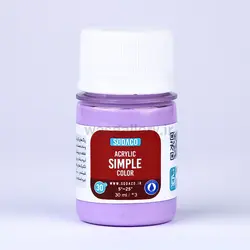 اکریلیک ساده 30 میل بنفش روشن