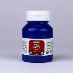 اکریلیک ساده 125 میل آبی 