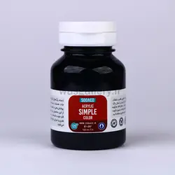 اکریلیک ساده 125 میل مشکی 