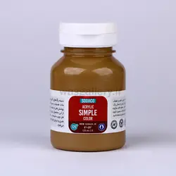 اکریلیک ساده 125 میل نسکافه ای 