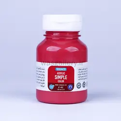 اکریلیک ساده 125 میل سرخابی  