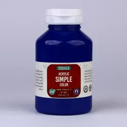 اکریلیک ساده 250 میل آبی 