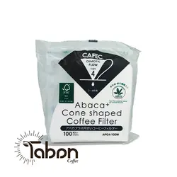 فیلتر کاغذی v60 برند cafec مدل abaca (صد عددی)