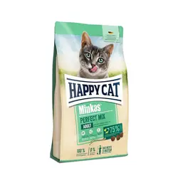 خرید غذای خشک گربه پرفکت میکس هپی کت HAPPY CAT perfect mix 10Kg | پت شاپ آنلاین پتیکو