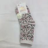 جوراب ساقدار گل دار زنانه