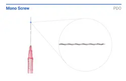 نخ لیفت مدل (Screw) مونو اسکرو سایز 26G-38mm شرکت TR-Q کره جنوبی