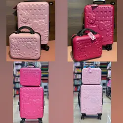 چمدان  چمدان کیتی چمدون چمدون کیتی چمدون دخترونه چمدان دخترونه چمدان کودک چمدان بچگانه چمدان فایبرگلاس