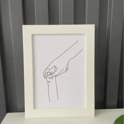 تابلو مچبند بیمارستان نوزاد و مادر .سیسمونی 