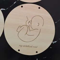 دیسک چوبی مچ بند بیمارستان نوزاد سیسمونی 