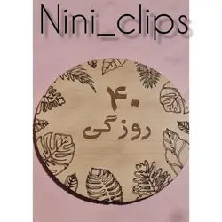 دیسک چوبی ماهگرد و اولین رویداد های نوزاد