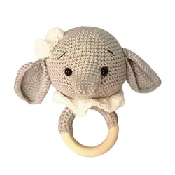 جغجغه و عروسک فیل طوسی 