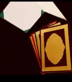 جلد لوح تقدیر مخمل بسته ۶ عددی