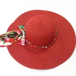 کلاه حصیری زنانه ، کلاه ساحلی ، کلاه ساحلی زنانه کلاه حصیری دخترانه کلاه ساحلی دخترانه