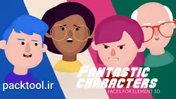 دانلود پروژه آماده افتر افکت: الگوی ایجاد شخصیت Fantastic Characters Explainer Animations