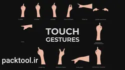 دانلود پروژه آماده افتر افکت: کیت ابزار حرکات دست Hand Gestures Tools Kit