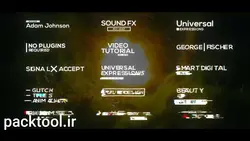 دانلود پروژه آماده افترافکت: پکیج تایتل گلیچ Glitch Titles Package