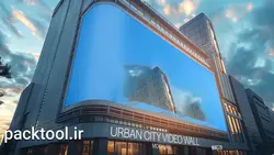 دانلود پروژه آماده ماکت های تلویزیون های شهری Urban City Video Wall Mockups افتر افکت