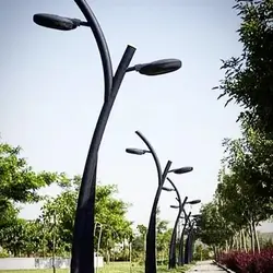 پایه روشنایی پارکی طرح کمانSTK_P15