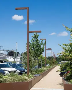 پایه روشنایی پارکی مدرن STK_P06