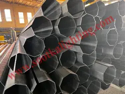 پایه روشنایی هشت وجهی 6 متری گالوانیزه گرم