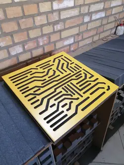 پنل آکوستیک جاذب صدا طرح آزتکا